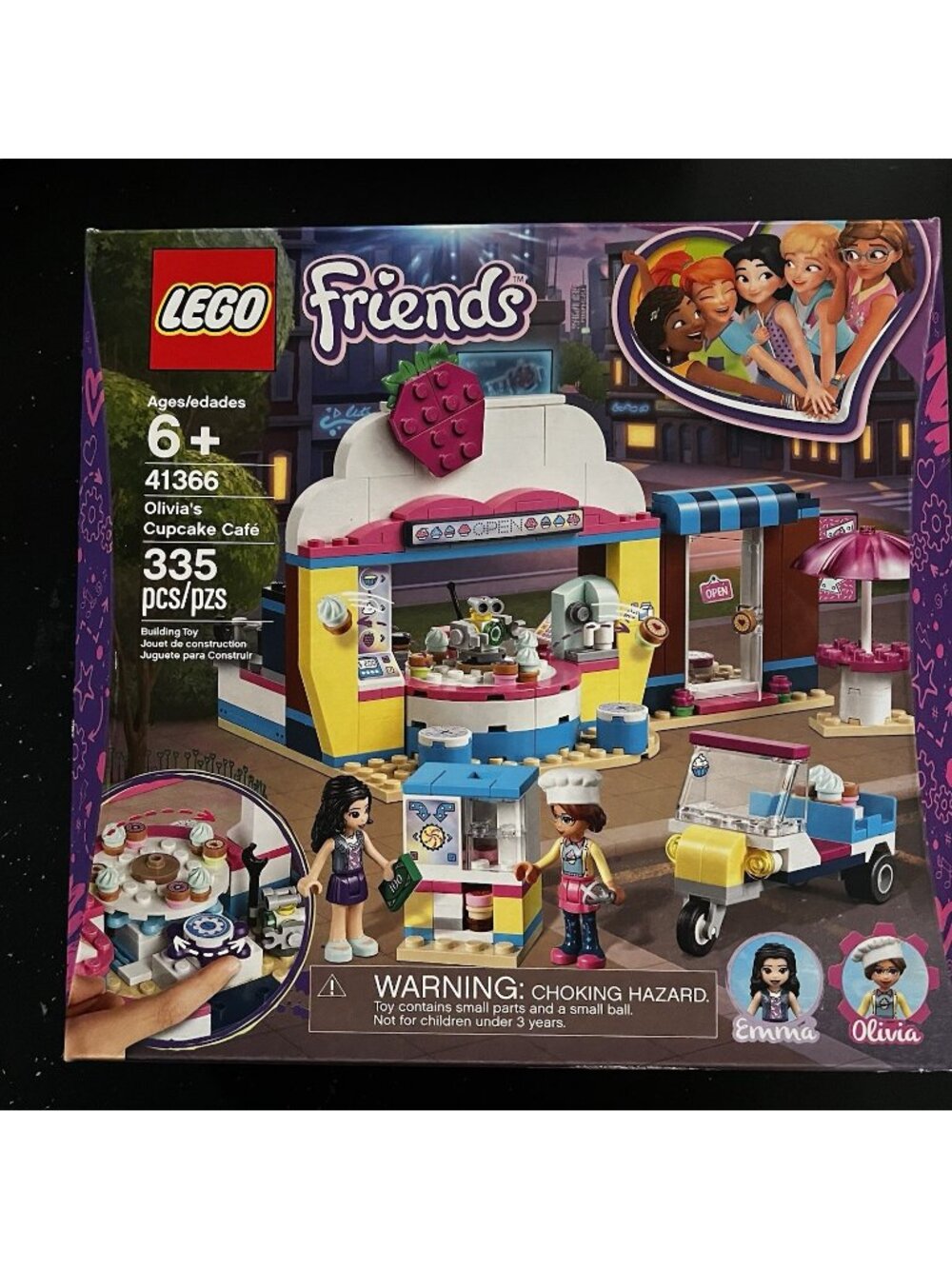 LEGOFriends Heartlake City 41366 Olivia’s Cupcake Cafe RARE/RETIRED
